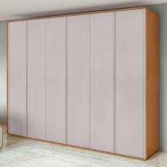 Guarda-roupa Casal Loop 6 Portas 100% MDF - Móveis Lopas