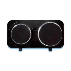 Fogão Elétrico de Mesa Agratto FMA02 com Duas Zonas de Aquecimento Preto 2500W 220V