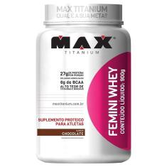 Femini Whey 900 g - Max Titanium-Feminino