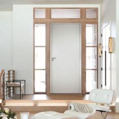 Porta Lisa Prime Batente Regulável 13-16 Guarnição 5cm 62 X 210cm Roda