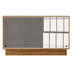 Armário Aéreo Bartira Amazonita com 2 Portas