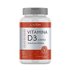 Vitamina D3 2.000UI Vegetariano 60 Cápsulas Lauton Nutrition Clinical Series