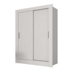 Guarda Roupa 2 Portas De Correr Betina Branco - Móveis Arapongas Branco