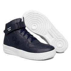 Tênis Casual Autem Originals Fecho Cadarço e Tira Alto Colante