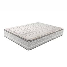 Colchão Queen Uniface Zurique 30cmx158cmx198cm Paropas By Ecosono Branco