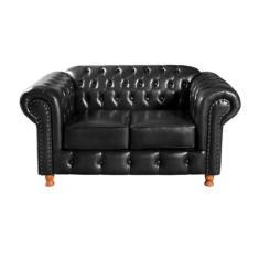 Namoradeira Sofá Chesterfield com Capitonê Luís Xv - BELLA DECOR