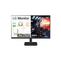 Monitor Gamer LG 24" FHD, IPS, 100Hz, HDMI, Anti-Reflexo, Preto - 24MS500-B