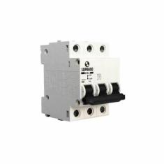 Disjuntor Tripolar 06A DIN - Soprano