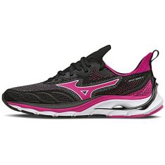 Tênis Mizuno Wave Mirai 4 Feminino Preto Tamanho:35;Cor:Preto