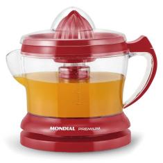 Espremedor De Frutas Mondial E-23 1,25 Litros Vermelho 127v