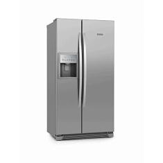 Geladeira/Refrigerador Frost Free Electrolux Side By Side Inox 504L (SS72X) 127V