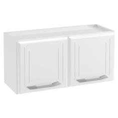 Armário Aéreo Cozinha Topázio 2 Portas Branco - Telasul