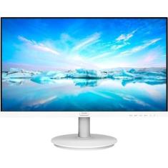 Monitor Philips Branco 21.5" 221V8LW FULL HD HDMI VGA 