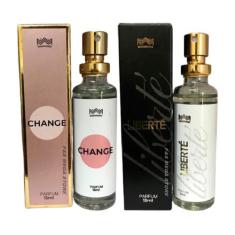 Kit 2 Perfume Feminino Change Liberte Amakha Paris 15Ml