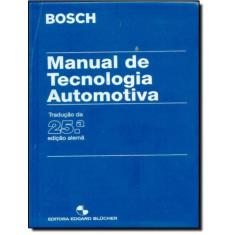 Manual de tecnologia automotiva - EDGARD BLUCHER, 1, 11.7 x 18