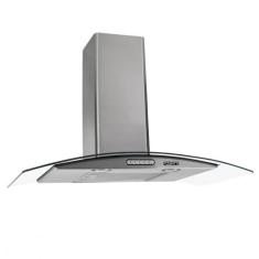 Coifa de Parede Fogatti Slim 80cm Vidro Curvo Inox - 110V, 110V