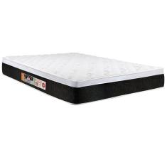 Colchão Viúva Espuma D45 Black White air Euro Pillow (128x188x23) - Castor