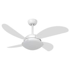 Ventilador de Teto Casa H Volare Fly Branco 3 Velocidades Silencioso com Função Exaustão 220V