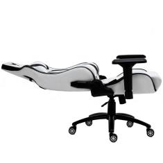 Cadeira Gamer Raven X-30 Estrutura em metal, braço 4D, encosto reclinável até 180° Branca