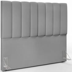 Cabeceira Cama Box Casal 140 Cm Dália W01 Facto Cinza