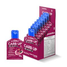 Probiótica Carb Up Gel Black Guaraná Com Açaí 10 Sachês 30G