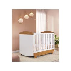 Berço Retro Americano Moveis Peroba Cris mini cama MDF