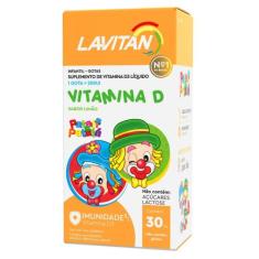 Vitamina D Lavitan Infantil Patati Patatá Limão Em Gotas