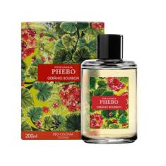 Perfume Phebo Gerânio Bourbon Unissex - Eau De Cologne 200ml