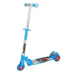 Patinete Infantil Com 3 Rodas Dobrável Altura Ajustável. - fun game