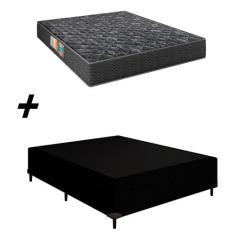 Cama Box Casal + Colchão Portobel Verona D28 54x138x188