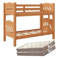 Beliche Reforçada até 120kg Proteção Lateral com 2 Colchões D33 Gold -