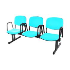 Cadeira em longarina para Auditórios Linha Hotel Verde