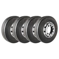 Pneu Altura NXG R1 295/80R22.5 Aro 22.5 152M 16 Lonas Kit4