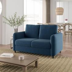 Sofá 2 Lugares em Veludo Orquídea CabeCasa MadeiraOriginals - CabeCasa