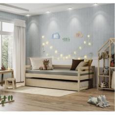Cama Infantil Prime com Cama Auxiliar Casatema MadeiraOriginals