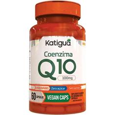 Katiguá, Coenzima Q10, Sem sabor, Vegan products, 60 Cápsulas rígidas • 30 doses, Laranja