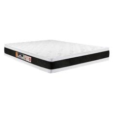 Colchão Queen Castor Black e White Air Double Face D45 158x198x27, Pre