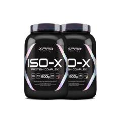 Kit 2x Whey Protein Iso - X Complex 900g - XPRO Nutrition, Baunilha+Mo