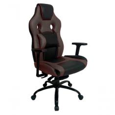 Cadeira Gamer Com Almofada Linha Gamer Racing Marrom