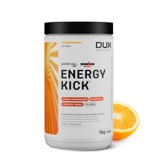 DUX HUMAN HEALTH Energy Kick Laranja 1000g - Pré‑treino em Pó com Cafeína e Taurina