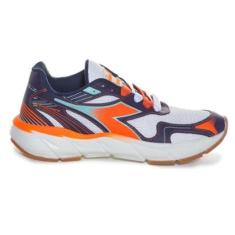 Tênis Baw X Diadora Evoluzione I Unissex Roxo 43 BRANCO/ROXO/AZUL/LARANJA Diadora-Unissex