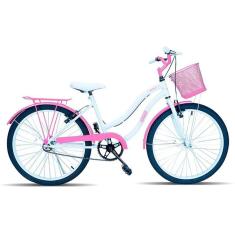 Bicicleta Infantil Retro Aro 24 Forss Hello Turquesa-Feminino