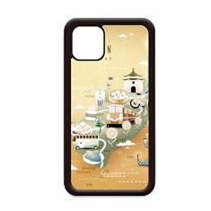 Linda capa Islead Taiwan Viagem para iPhone 12 Pro Max para Apple Mini Mobile Case Shell