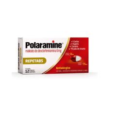 Polaramine 6mg 12 drágeas HYPERMARCAS