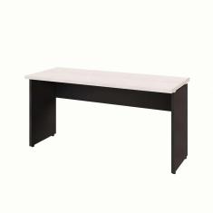 escrivaninha yaris carvalho berlin e preta 150 cm