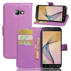 Capa para Samsung Galaxy A5 (2016)/A510 â€“ Capa flip de couro PU de para Galaxy A5 (2016), capa de proteção de telefone estilo empresarial, capa com [compartimentos para dinheiro e