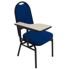 Cadeira Universitária Para Auditório Linha Hotel Azul