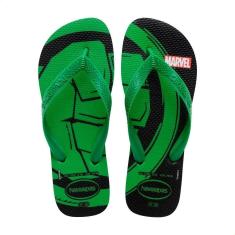 Chinelo Masculino Havaianas Top Marvel Hulk Verde - 4146953-Masculino