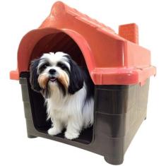 Casinha Pet para Cachorro Gato Conforto e Segurança Casa N3 - Supri Pe