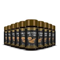10x lecitina de soja hf suplementos 60 caps
